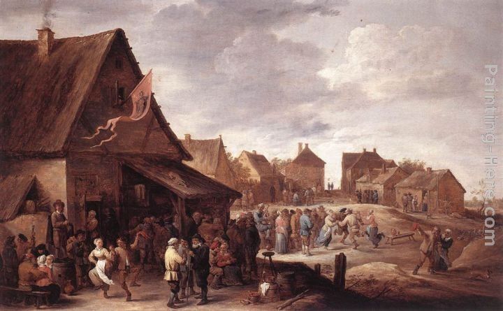 David the Younger Teniers Village Feast